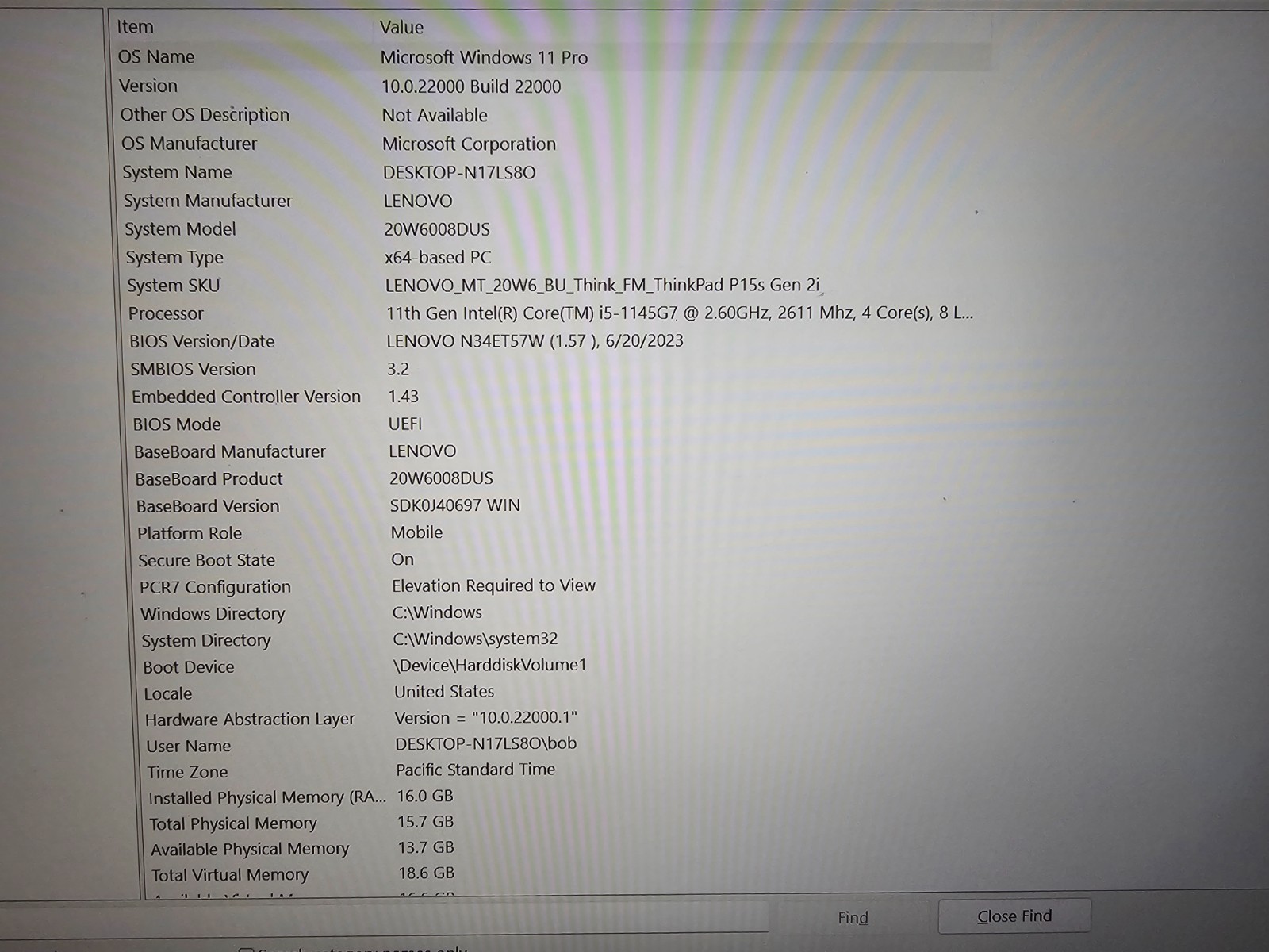 Lenovo ThinkPad P15s Gen 2 15.” (512GB SSD, Intel i5-1145G7, 16GB DDR4-3200)