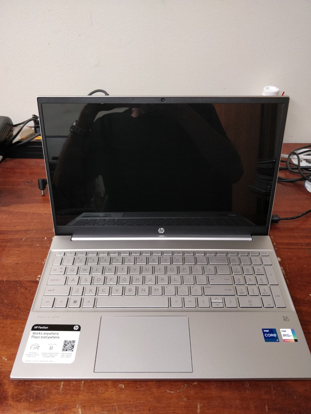 HP Pavilion 15-EG2078NR INTEL CORE I7-1260P@2.10GHz 8GB RAM NO DRIVE PARTS 9121