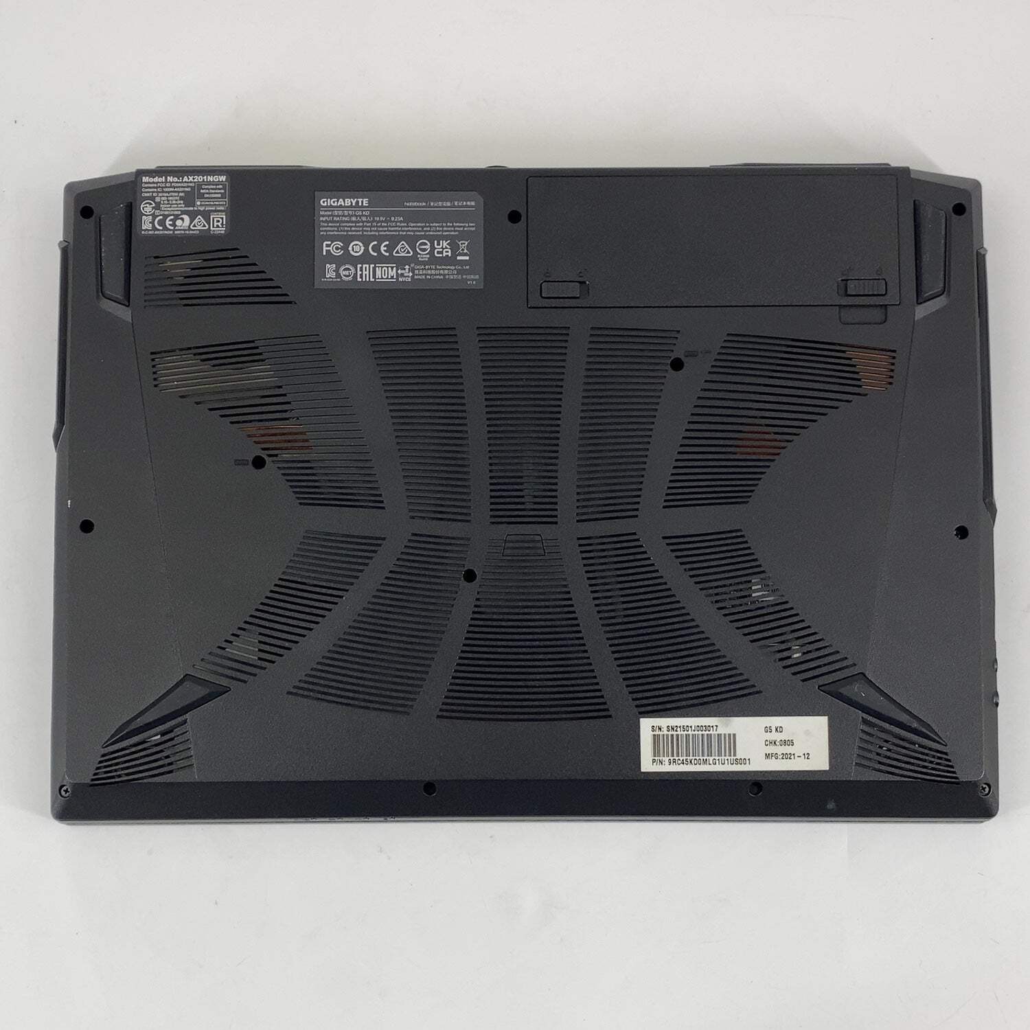 Gigabyte G5 KD 15.6″ i5-11400H 2.7GHz 16GB RAM 512GB SSD GeForce RTX 3060