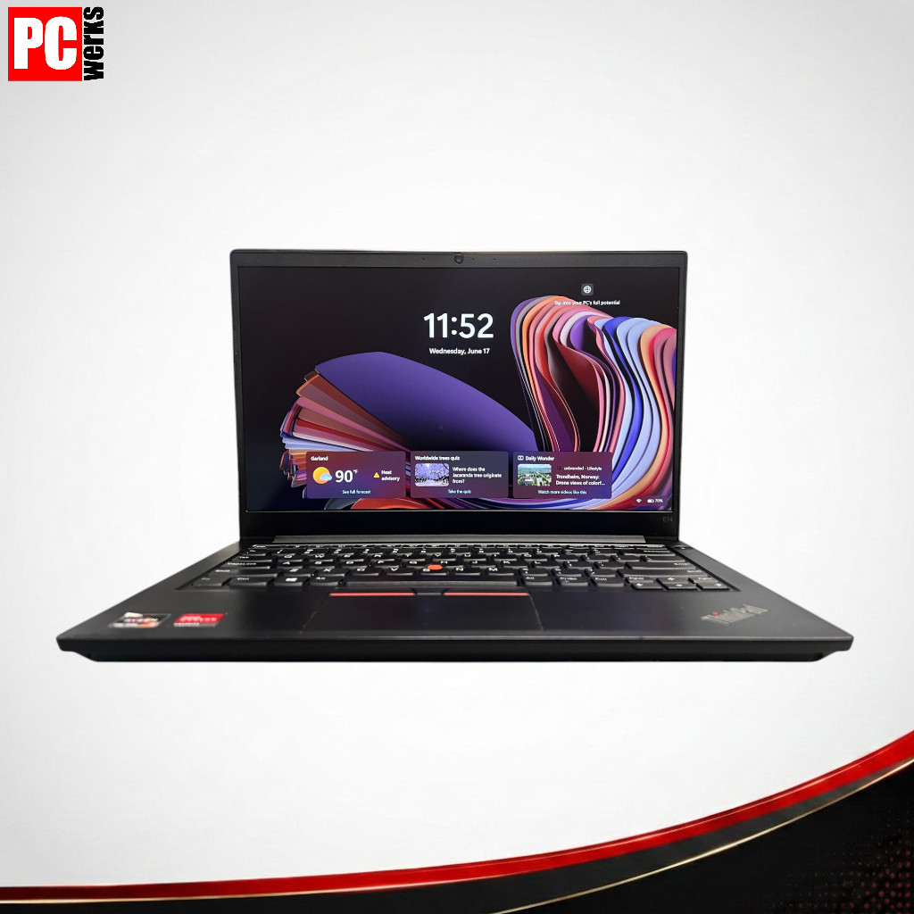 Lenovo ThinkPad E14 Gen2 AMD RYZEN 3 4300U 2.7GHz 4GB 256GB NVMe Win 11 Pro READ