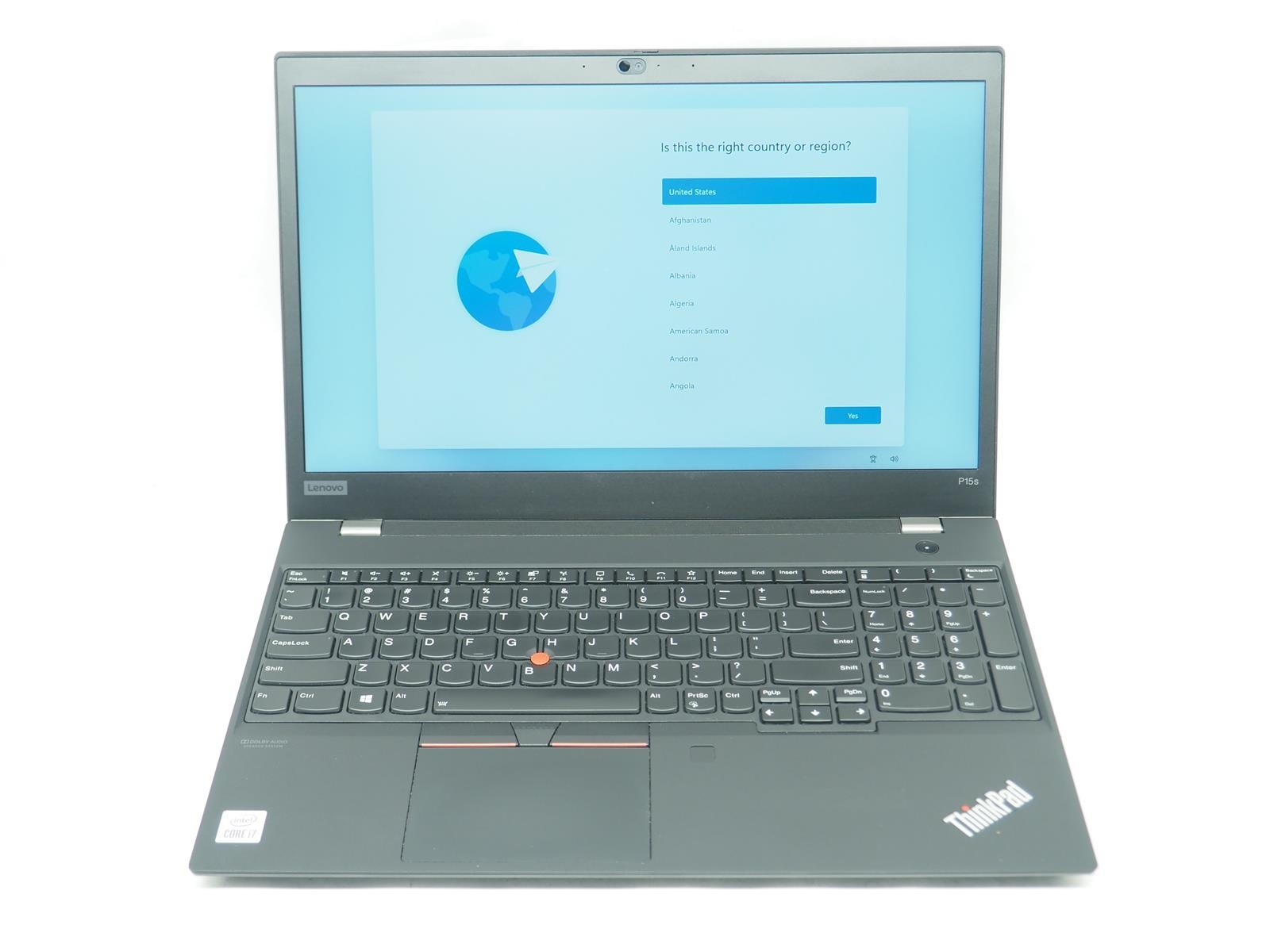 LENEVO THINKPAD P15S GEN 1 Intel Core i7-10510U 1.80GHz 16GB RAM 512GB NVMe