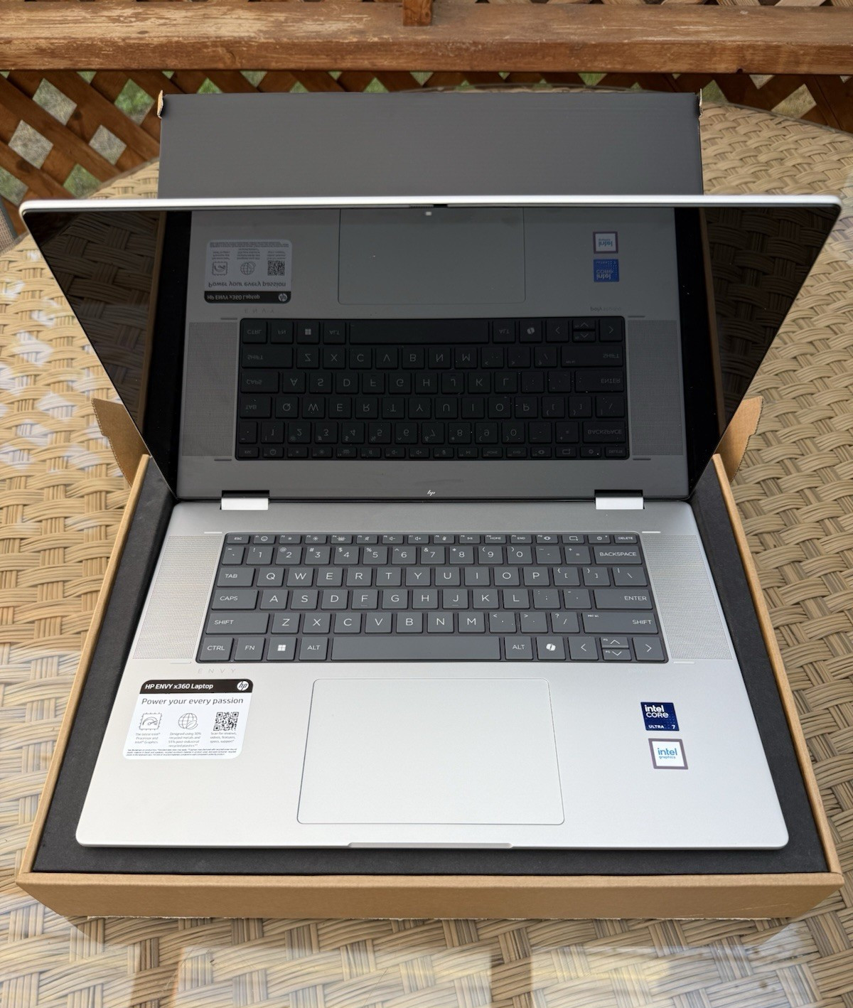HP ENVY x360 16in Core Ultra 7 16GB RAM 1TB SSD Win 11 Home Silver