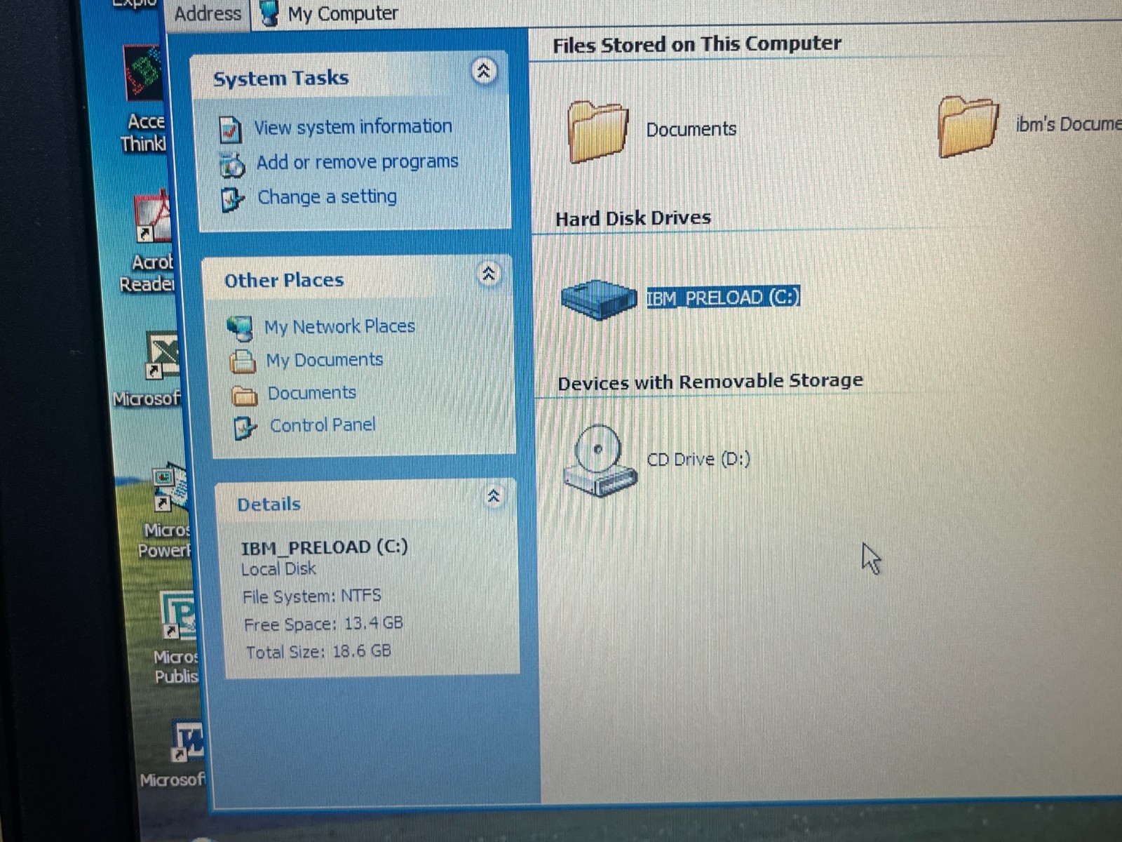 IBM ThinkPad R31 14″ Retro Collector Vintage Laptop Windows XP Pro Parallel Port