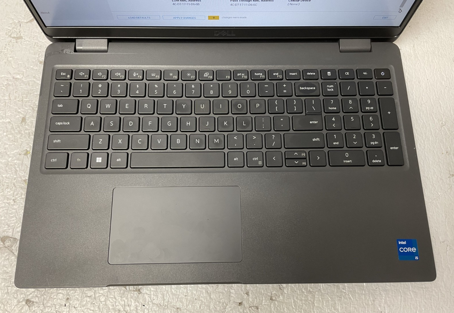 Dell Latitude 3540 Intel i5-1335U @4.60Ghz 16GB RAM NO SSD Parts *READ