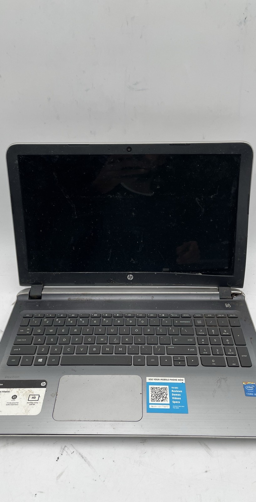 HP Envy Sleekbook Series & Pavilion 15 Laptops For Parts Or Repair Lot Of 2