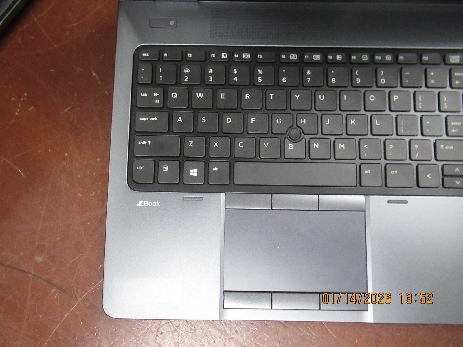 HP ZBook 15 15.6″ Intel i5-4300M 2.60GHz 16GB 320GB HDD Laptop w/ AC [NO OS]