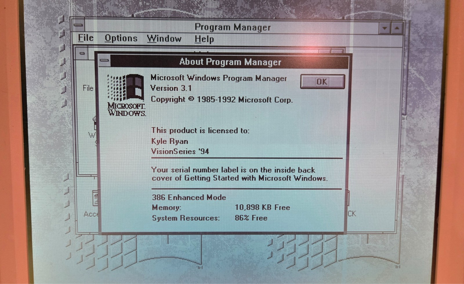 Vintage Inex 4100 (Cyrix Cx486SLC @ 25 MHz, 4 MB RAM, MS-DOS 6.22/Windows 3.1)
