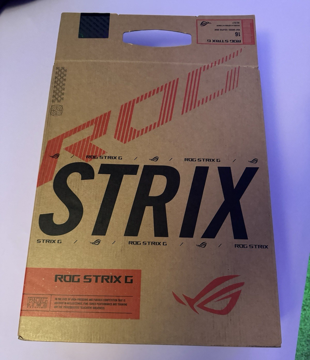 Mint ASUS ROG Strix G 16″ Gaming Laptop Ryzen 9 8940HX 16GB 1TB SSD RTX 5070 Ti