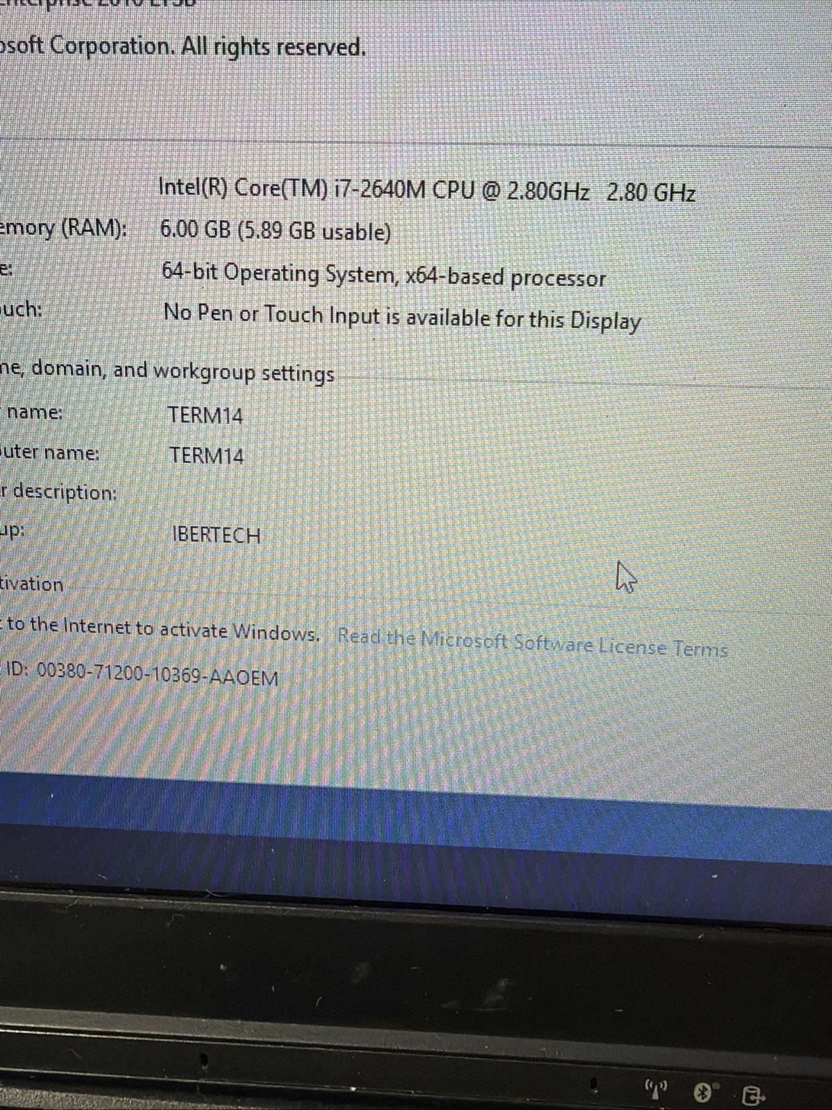Lenovo ThinkPad X220 12.5” Laptop i7-2640M 2.80GHz 6GB RAM 128GB SSD Win 10 READ