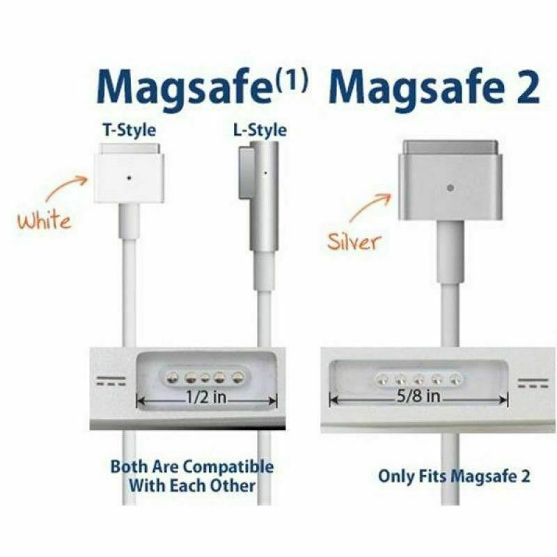 45W DC Cable Repair Cord Magsafe1 “L-Tip” for Macbook Air Pro AC Adapter Charger