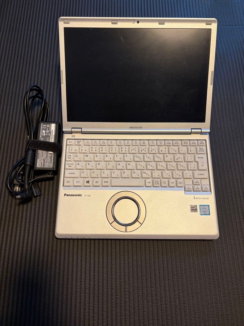 Panasonic Let’s Note CF-SZ6 CF-SZ6E27LC 12.1in Silver Laptop w/ AC Adapter 2017