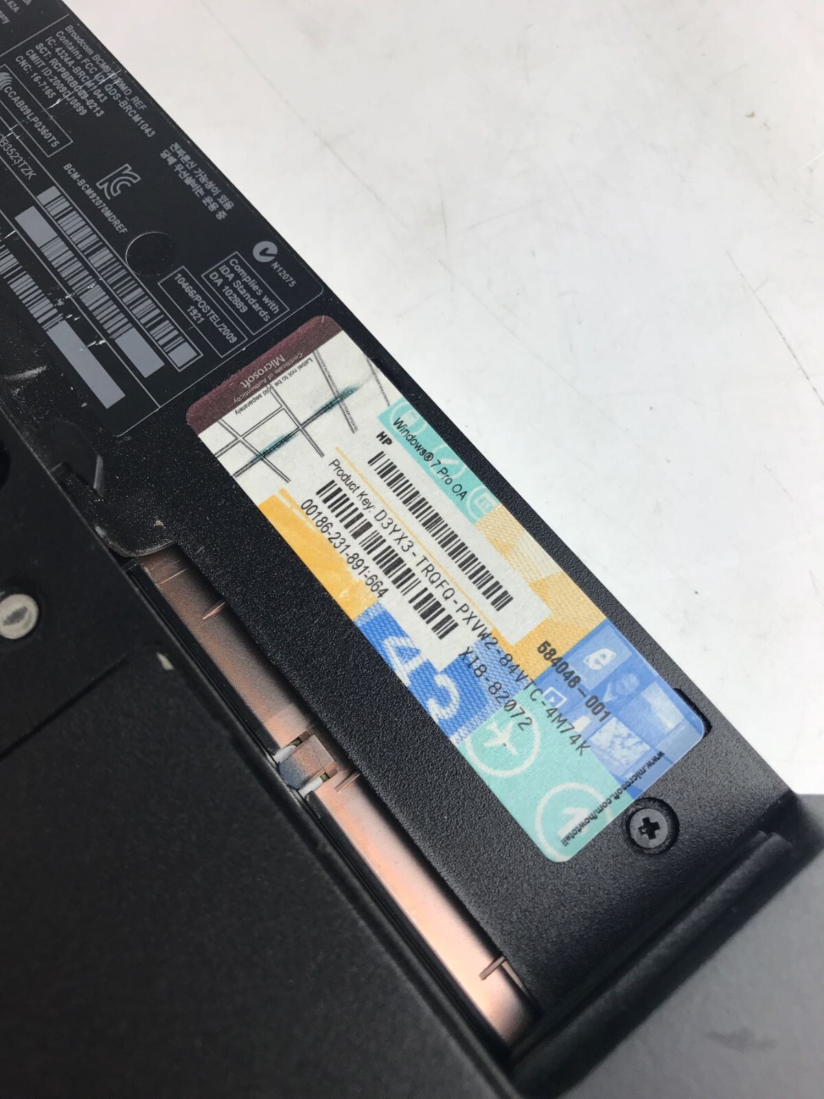 HP Elitebook 8570p Core i7-3740QM 2.70GHz 8GB NO HDD Laptop (READ description)