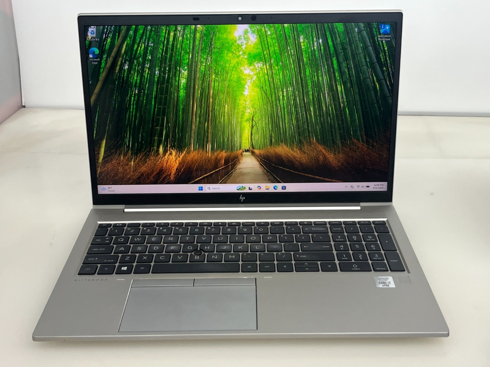 HP ELITEBOOK 850 G7 i7-10610U@1.80GHz 16GB RAM 256GB M.2 NVMe W11P w/AC