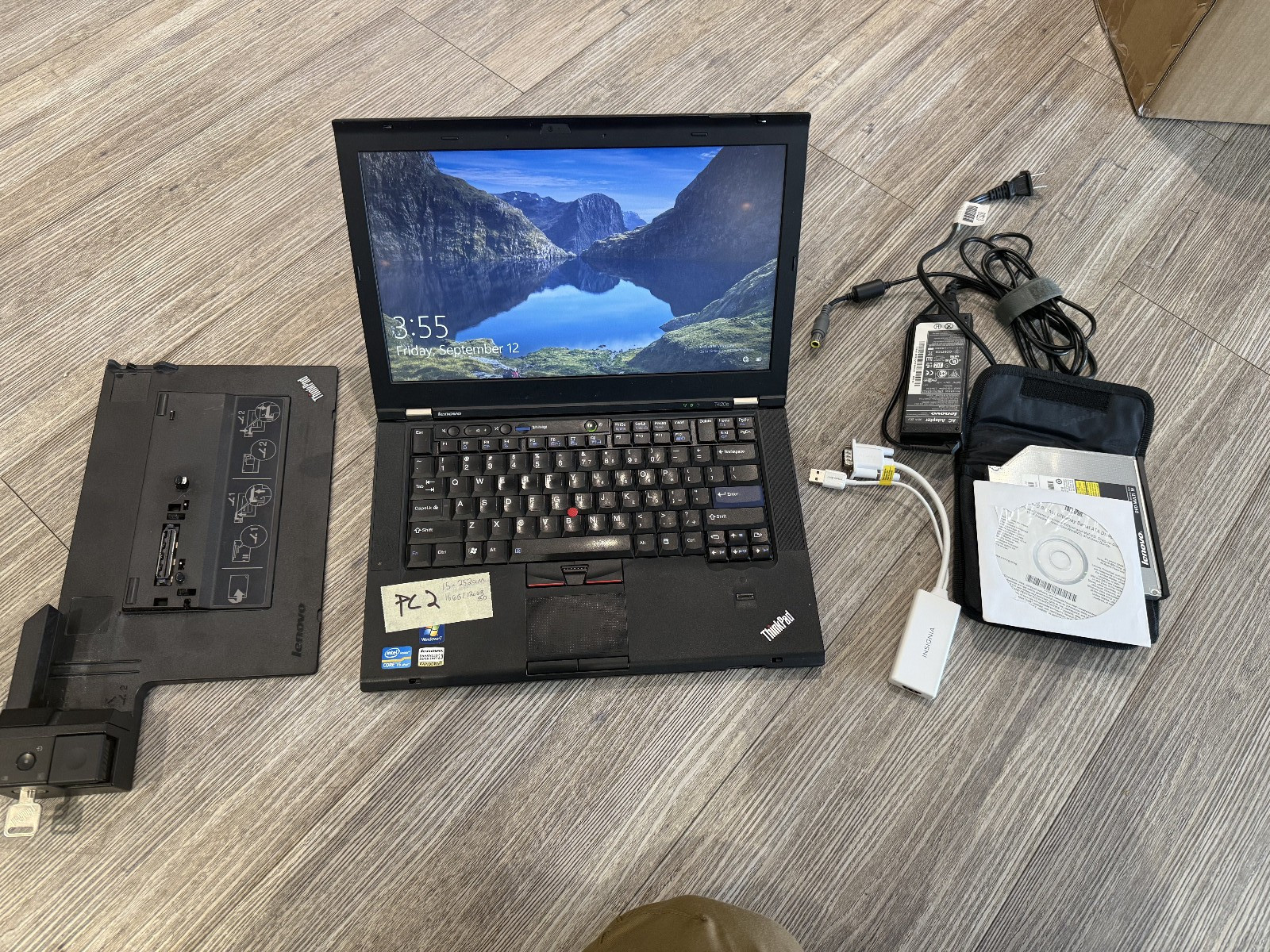 Lenovo ThinkPad T420 i5-2520M 2.5GHz 16GB 128GB SSD 1600×900 NVidia Win10 BUNDLE