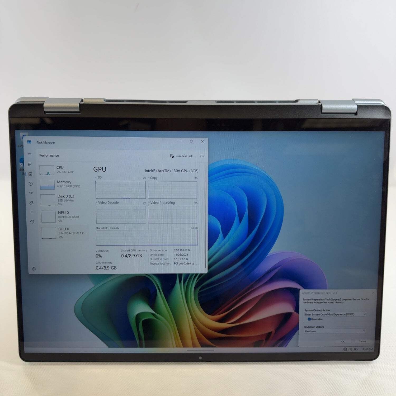 Dell 16 plus 2-in-1 DB06250 16″ Core Ultra 5 226V 4.5GHz 16GB RAM 512GB SSD