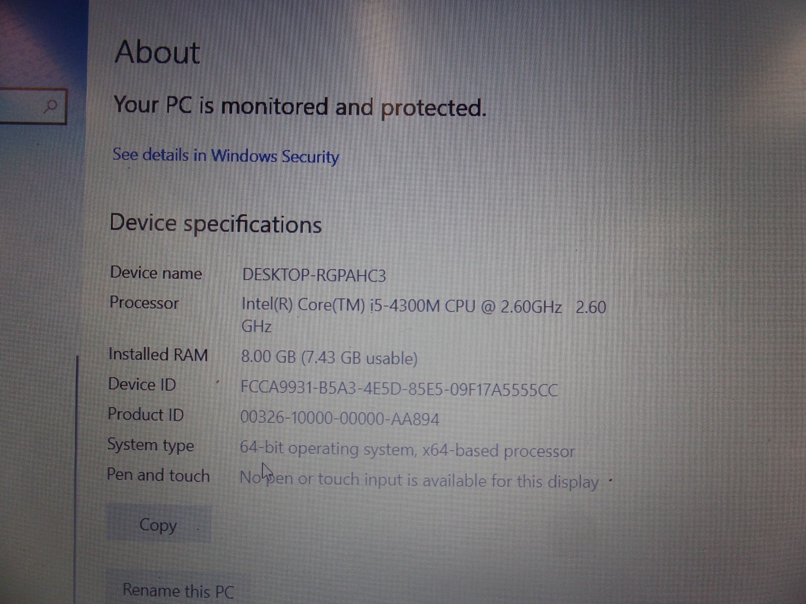 Parts/Repair HP ZBook 15 2.60GHz Core i5-4300M 8 RAM 500 GB HDD Win 10 KEYS