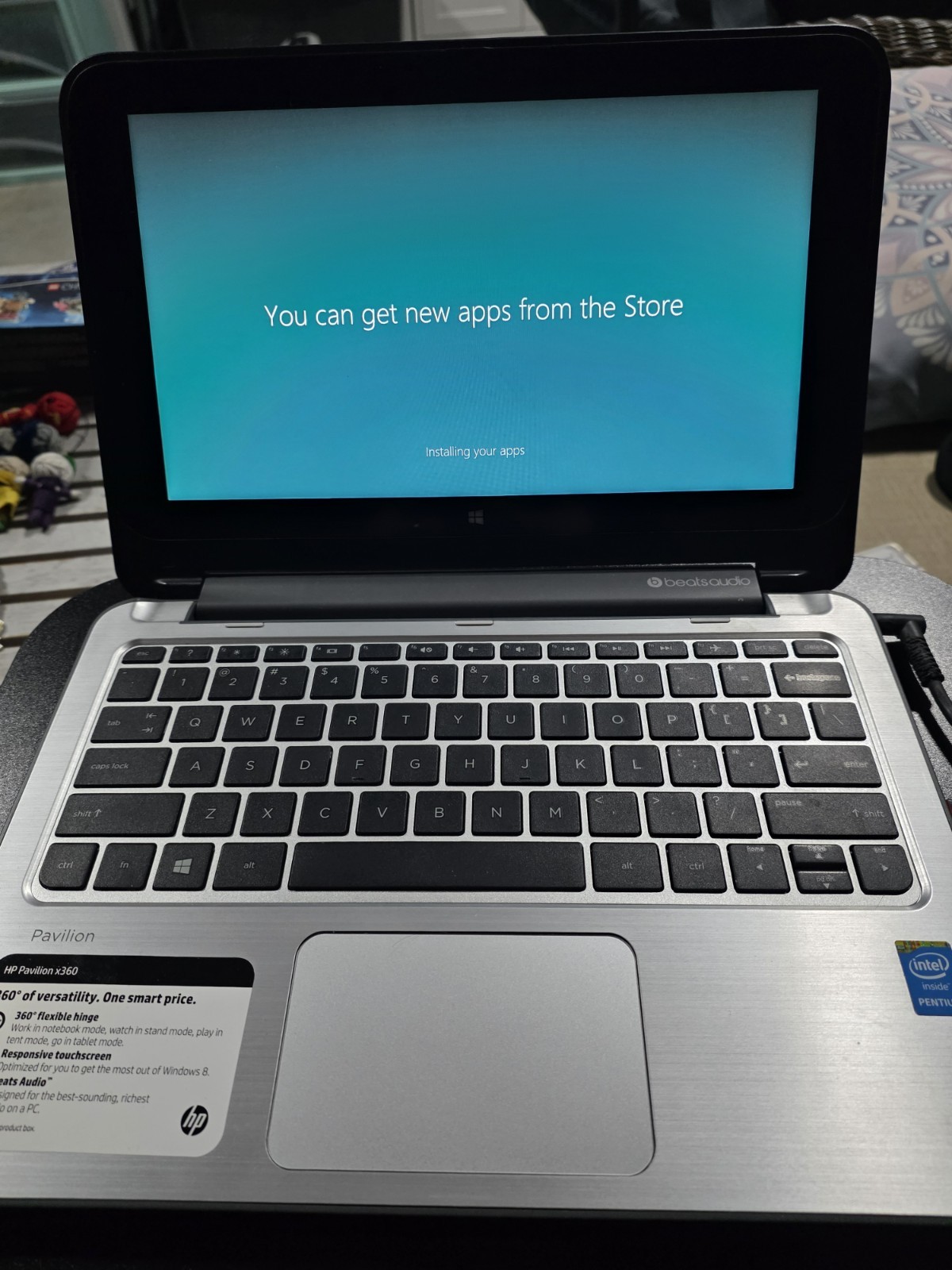HP Pavilion X360 RT3290 Laptop Audio Beats Intel Pentium N3540 2.16GHz