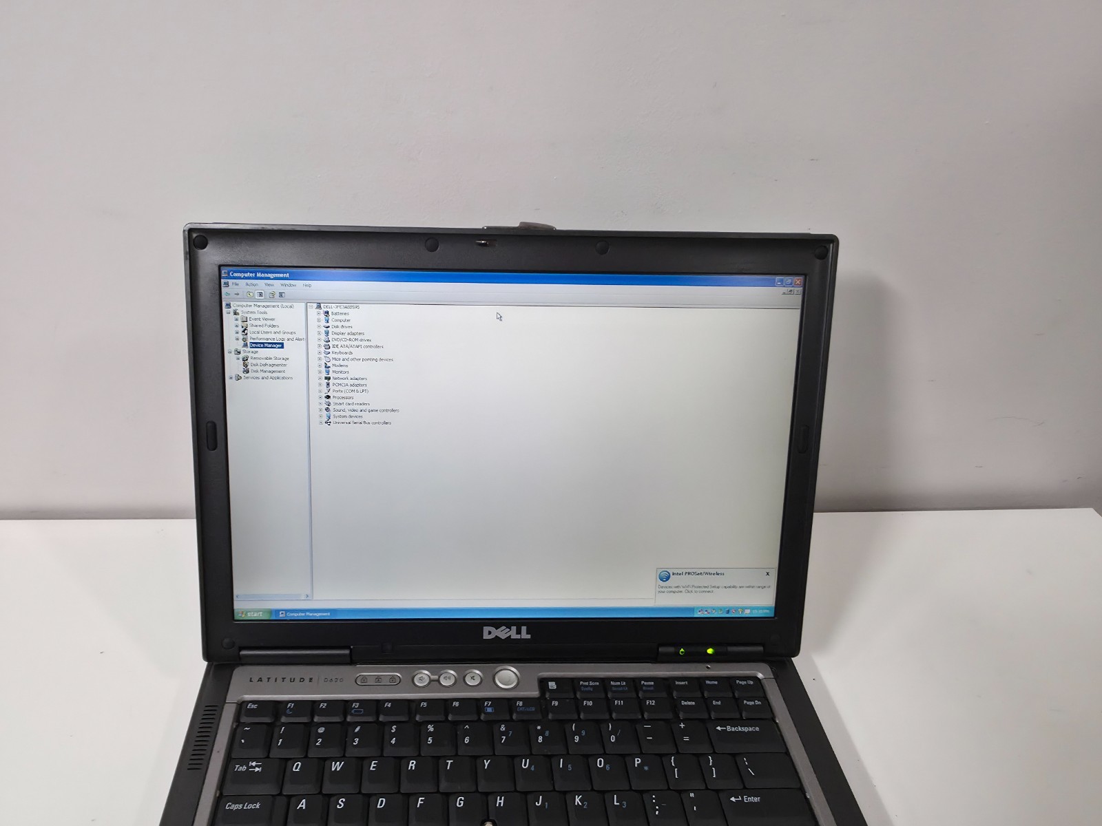 Dell D620 Laptop 2.33ghz 1gb Windows XP Pro WIFI DVD 500GB very fast! RS232