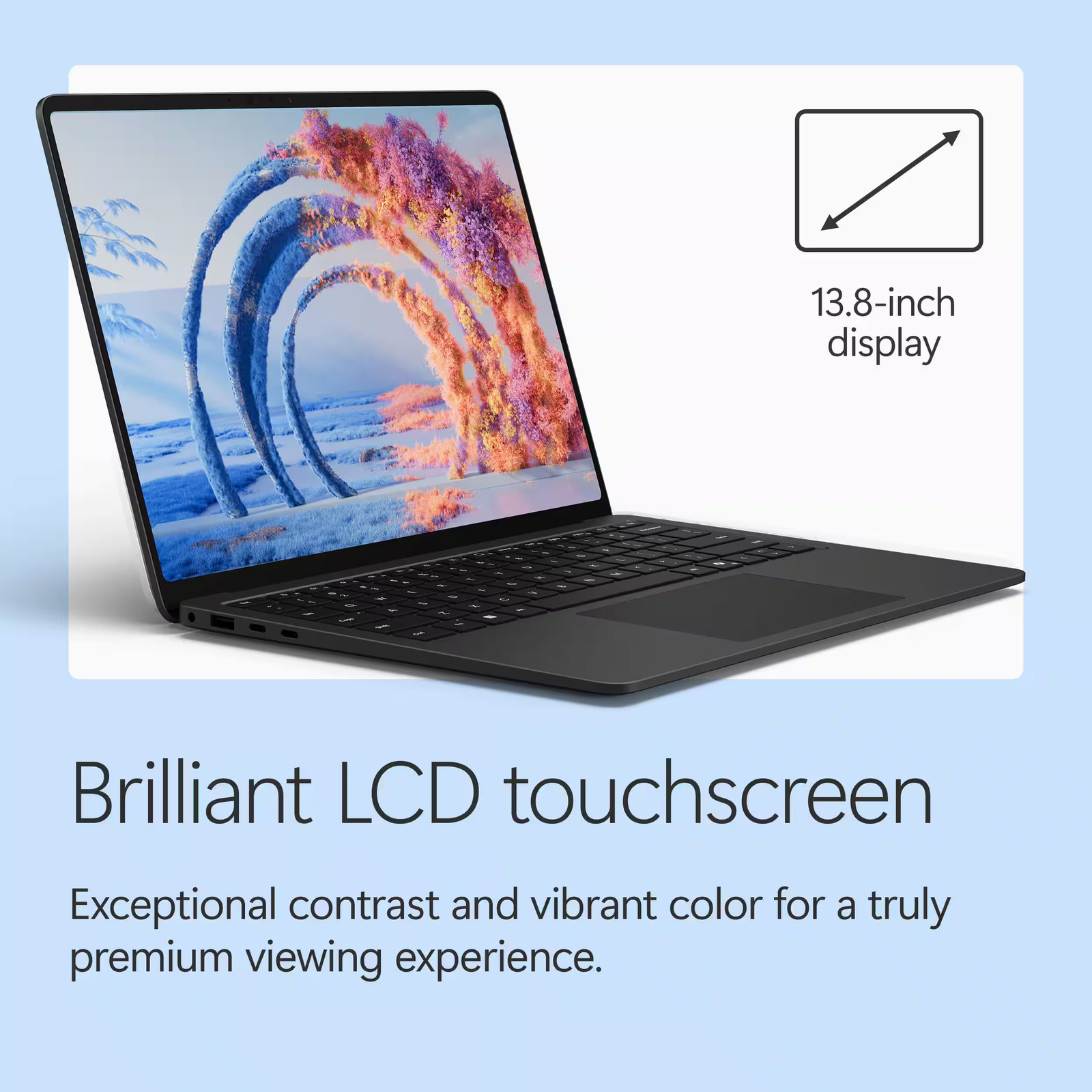 Microsoft – Surface Laptop – 13.8″ 2K Touchscreen – Snapdragon X2 Elite (12 C…