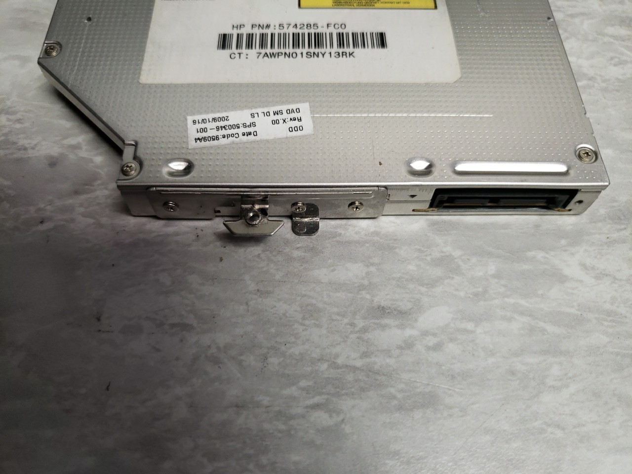 HP PROBOOK 6730B optical drive cd/ dvd burner 574285-fco 500346-001 free ship