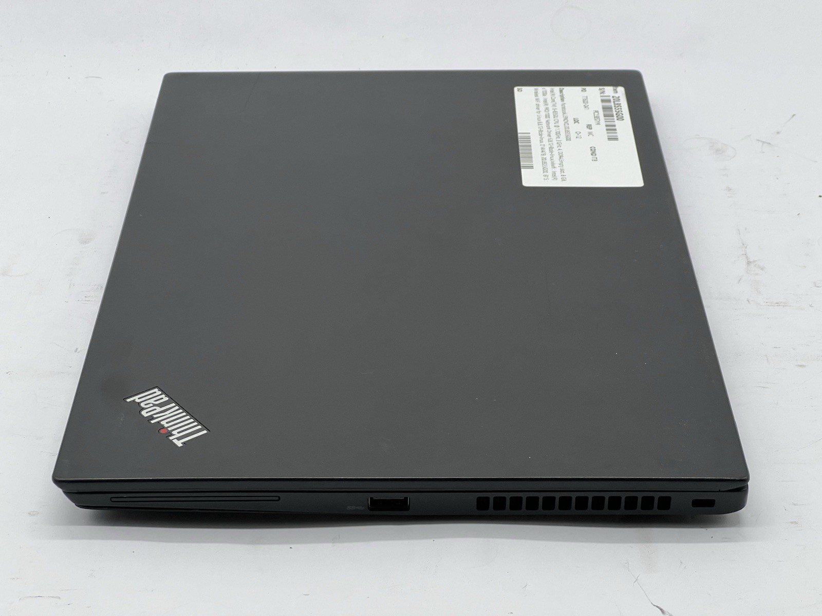 Lenovo ThinkPad T480s, i5-8350U CPU, @ 1.70GHz, 8GB RAM-No HDD/OS/Charger