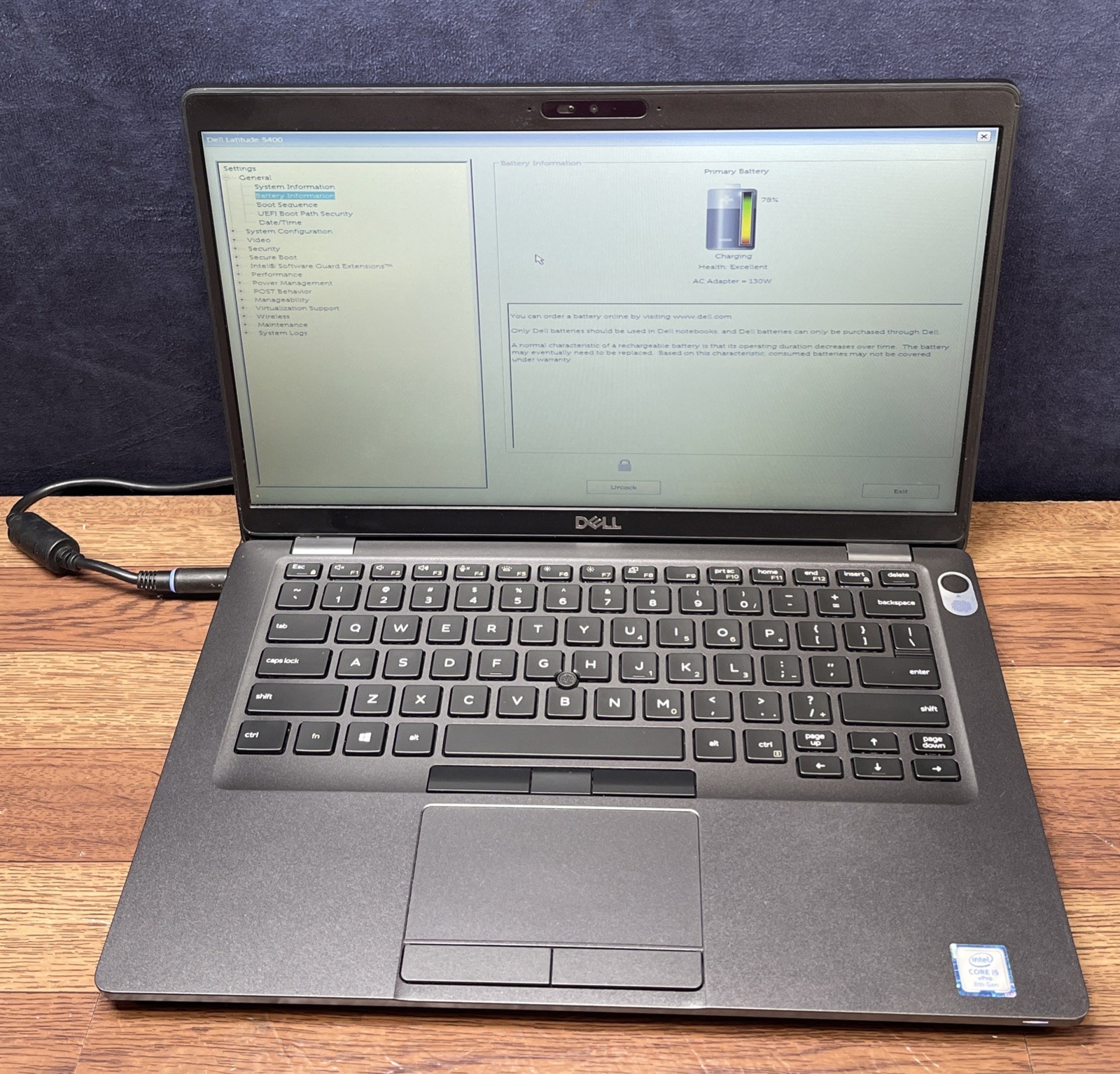 Dell Latitude 5400 Core i5-8350U 1.70 GHz 14 in 16GB RAM 256GB SSD