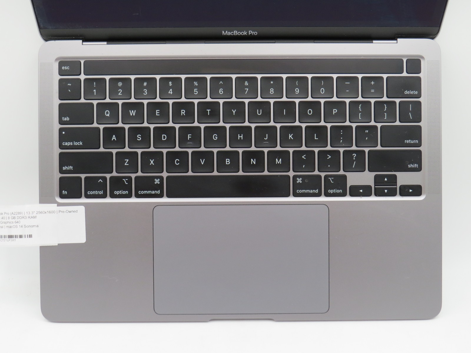 Apple MacBook Pro A2289 2020 | i5-8257U @ 1.4Ghz | 8GB/256GB | OS14 | No AC