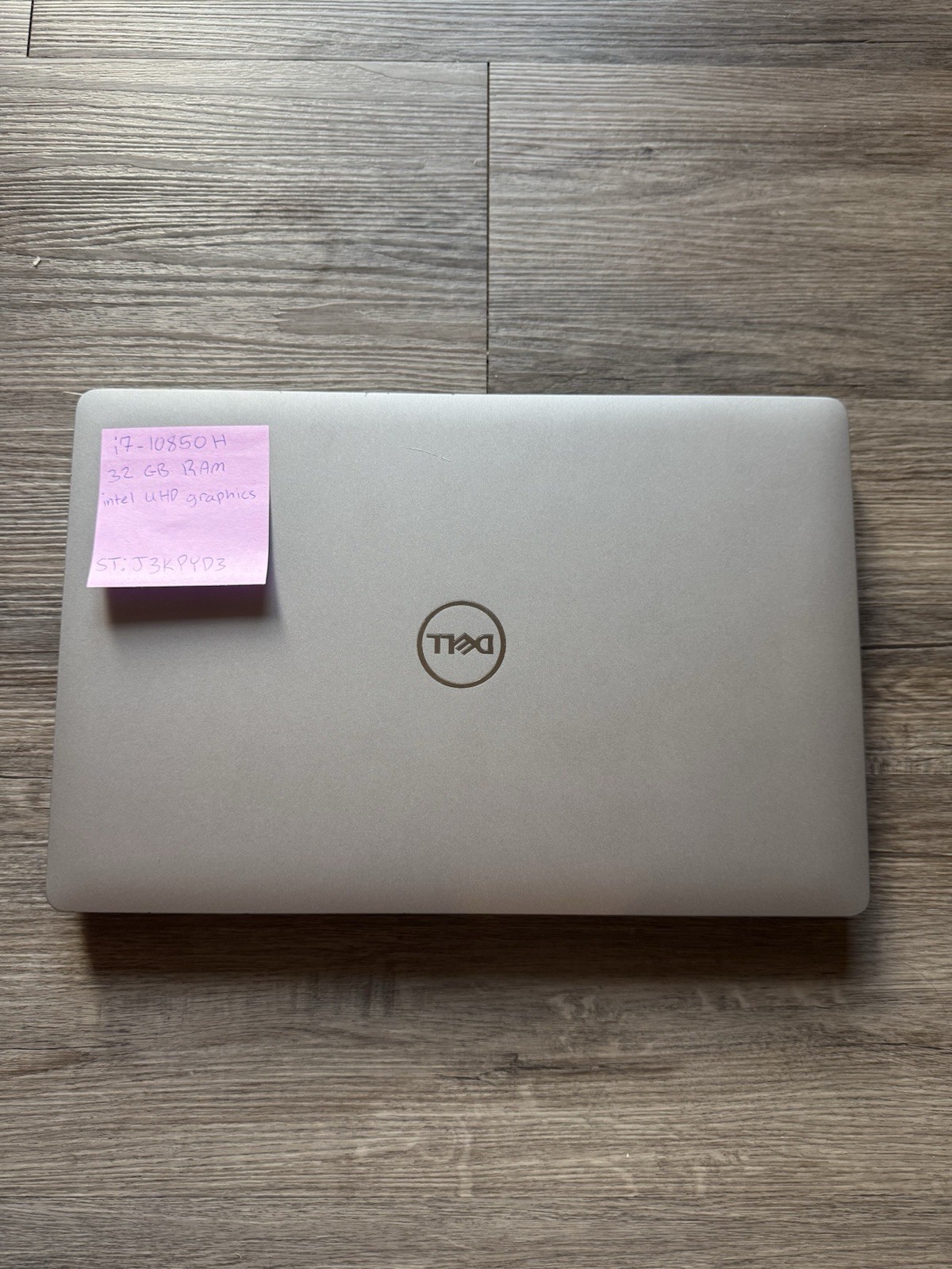 Dell Precision 3551 15.6″ i7-10850H 32GB RAM Intel UHD NO SSD Silver