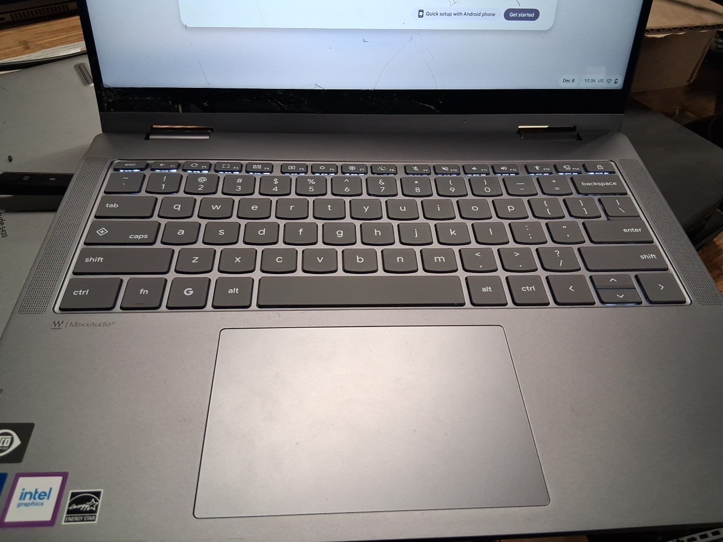 Lenovo 83LL000LUS 14IRU10 14″ Touchscreen Convertible 2in1 Chromebook For Parts