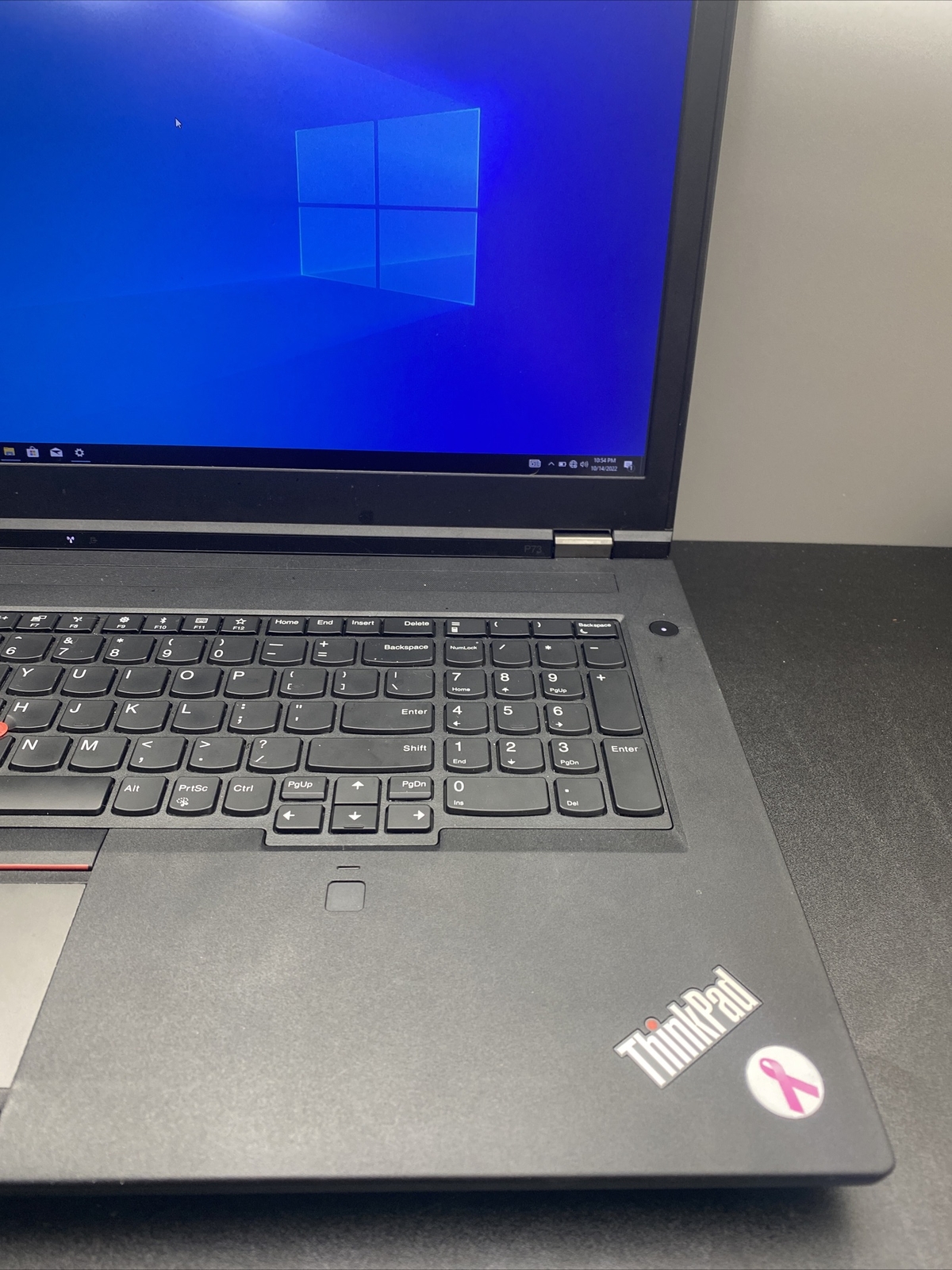 Lenovo ThinkPad P73 20QR000VUS 17.3″ 1920 x 1080 – Core i7 32GB RAM-512 GB SSD