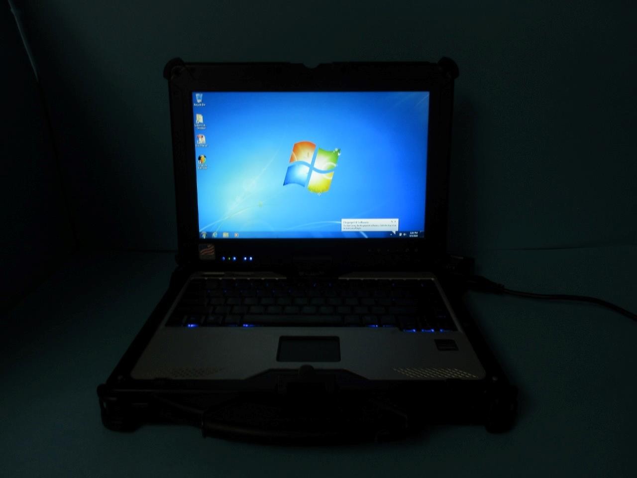 GammaTech DuraBook R13C 13.3″ Rugged Notebook Swivel Screen No Power cord