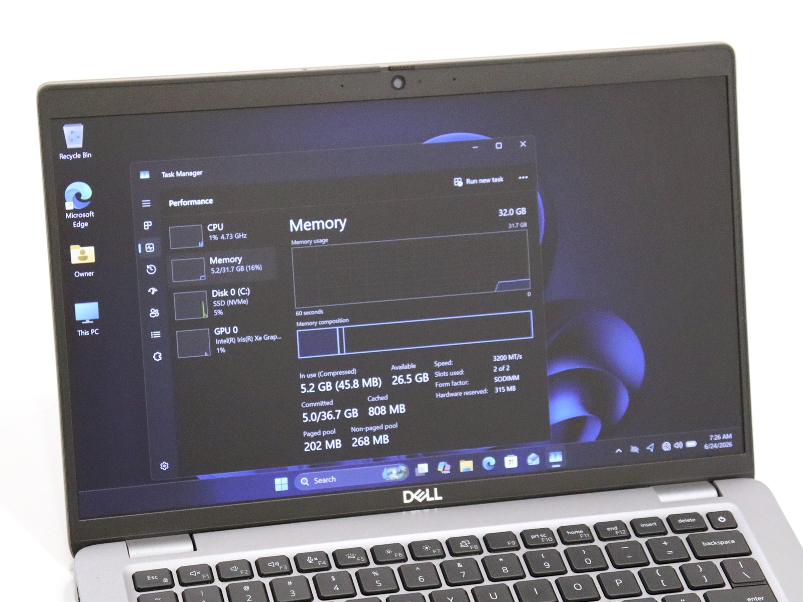 Dell Latitude 5440 14.0″ Intel i7-1365U 32GB 1TB NVMe W11P + ProSupport Plus