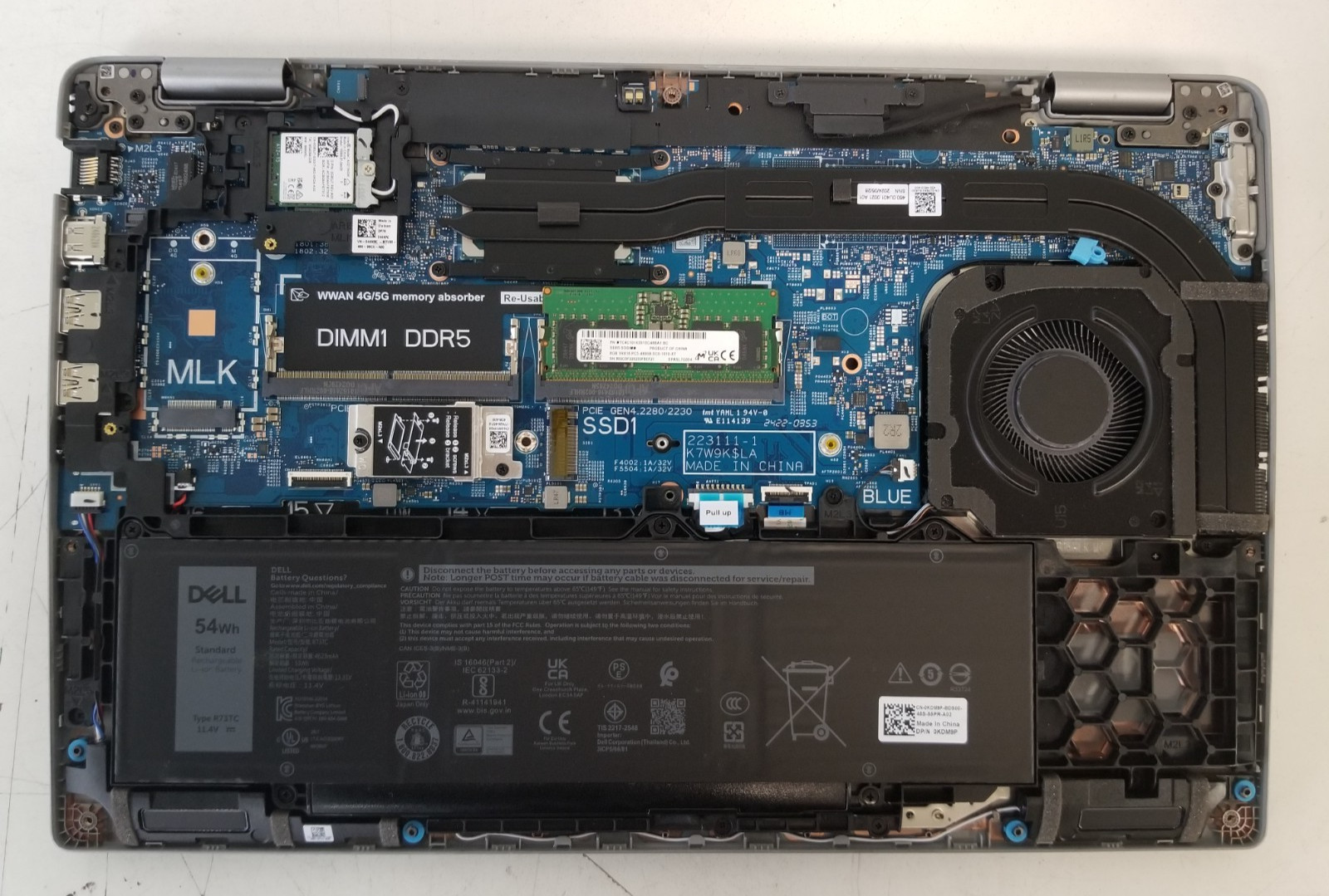 Dell Latitude 5550 / Intel Core Ultra 5 125U / 8GB RAM / No SSD / FREE DELIVERY