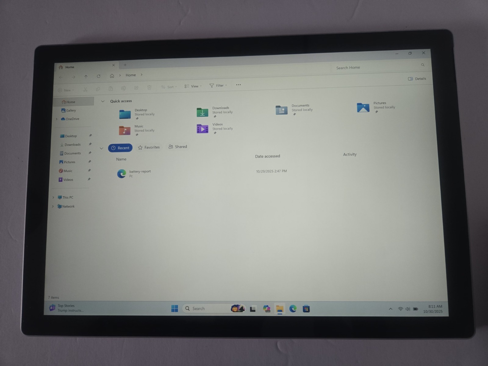 Microsoft Surface Pro 7+ 1961 16Gb 256Gb LTE***Read