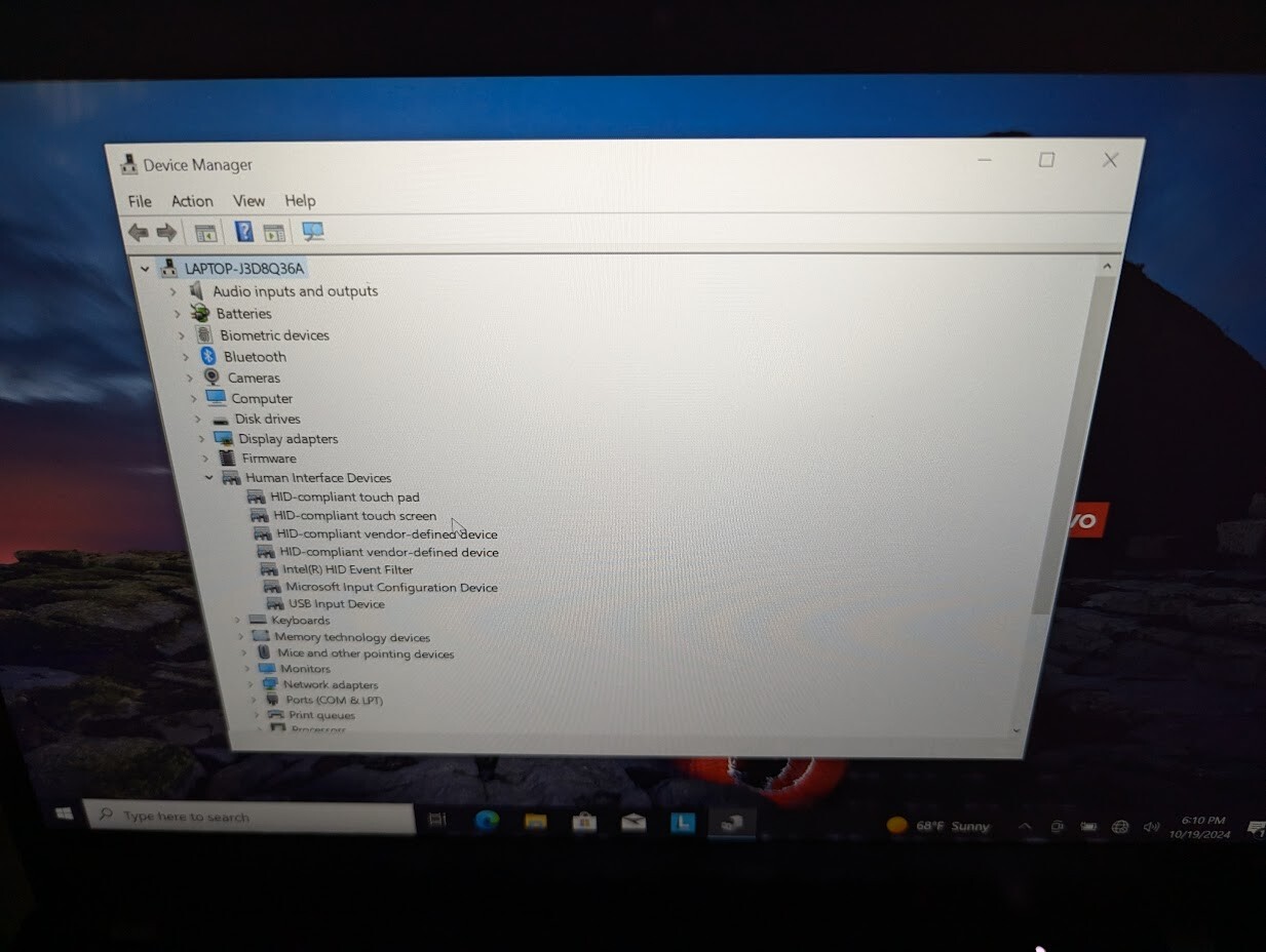 Lenovo T14 G1 i7-10610U 48GB RAM/500 GB SSD – Win 10 Pro TOUCHSCREEN