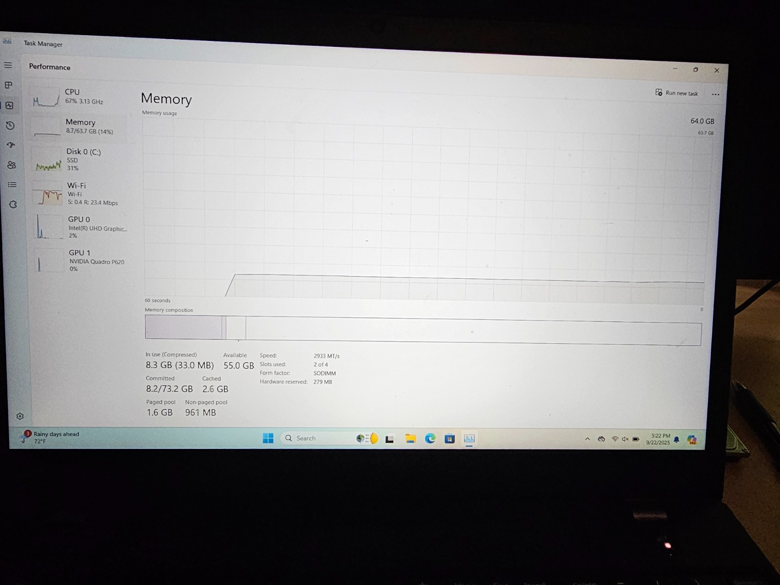 Lenovo thinkpad P15v gen1