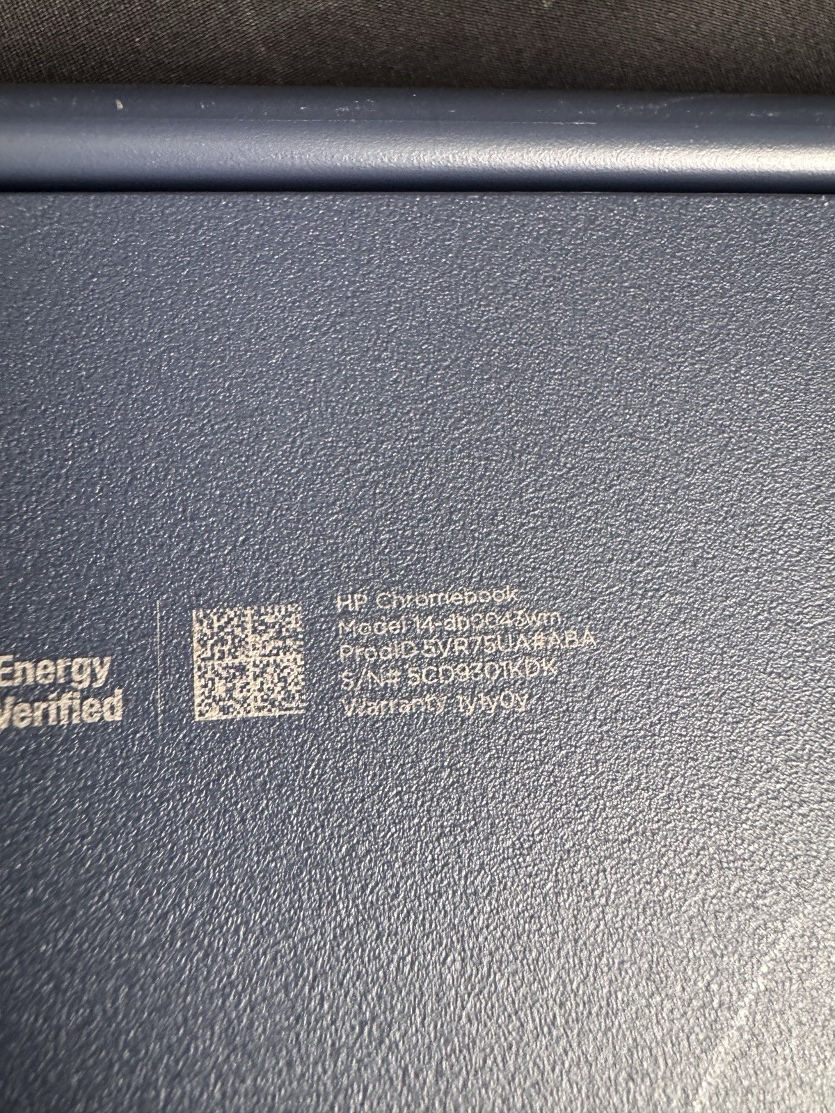 HP Chromebook 14-db0043wm AMD A4-9120C 1.6GHz 4GB RAM 32GB eMMC 14″