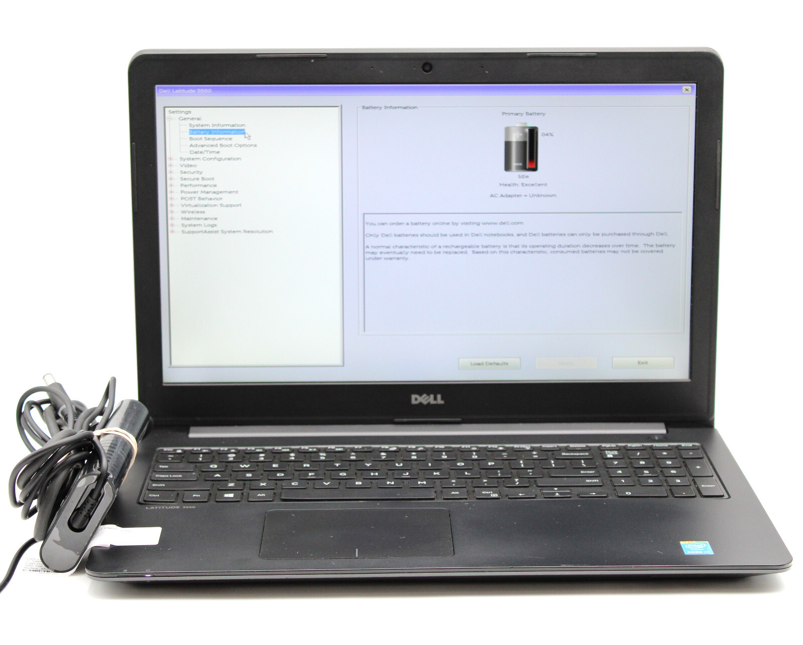 Dell Latitude 3550 i7-5500U @ 2.4 GHz 8GB RAM 960GB SSD NVIDIA 830M No OS