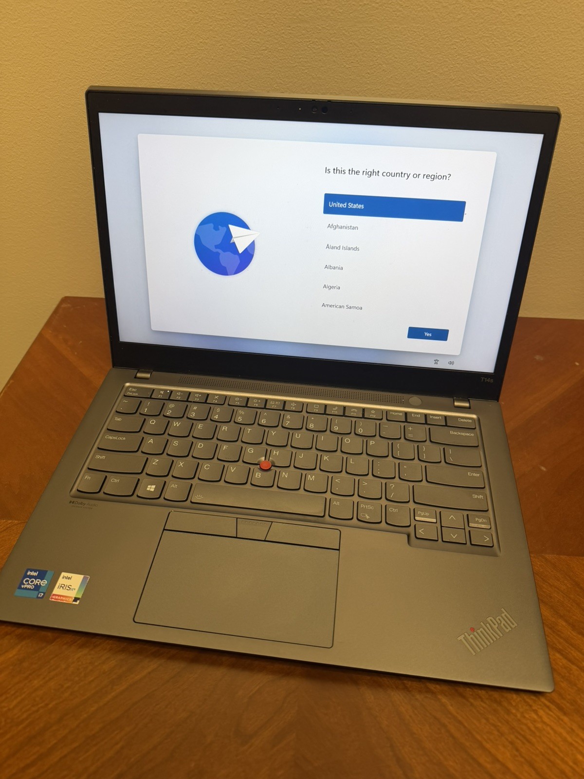 Lenovo ThinkPad T14s Gen 2 Touchscreen 14″FHD i7-1165G7 16GB 512GB