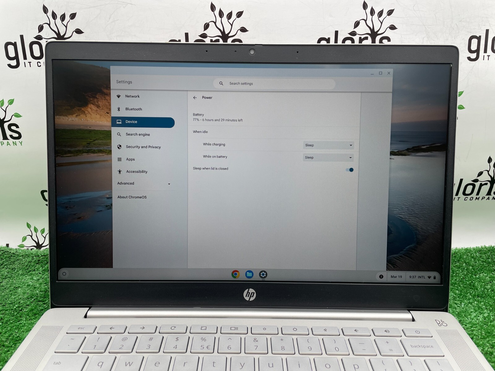 HP Pro c640 Chromebook Laptop Intel i5-10310U 1.70 / 8GB / 64GB SSD / Touch