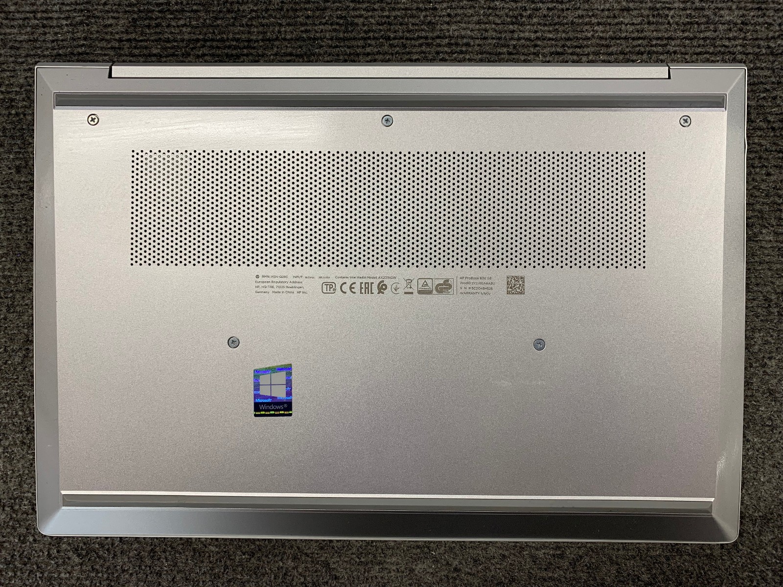 HP ProBook 630 G8 13.3″ Laptop i5-1135G7, No RAM/Storage, Remote Managed