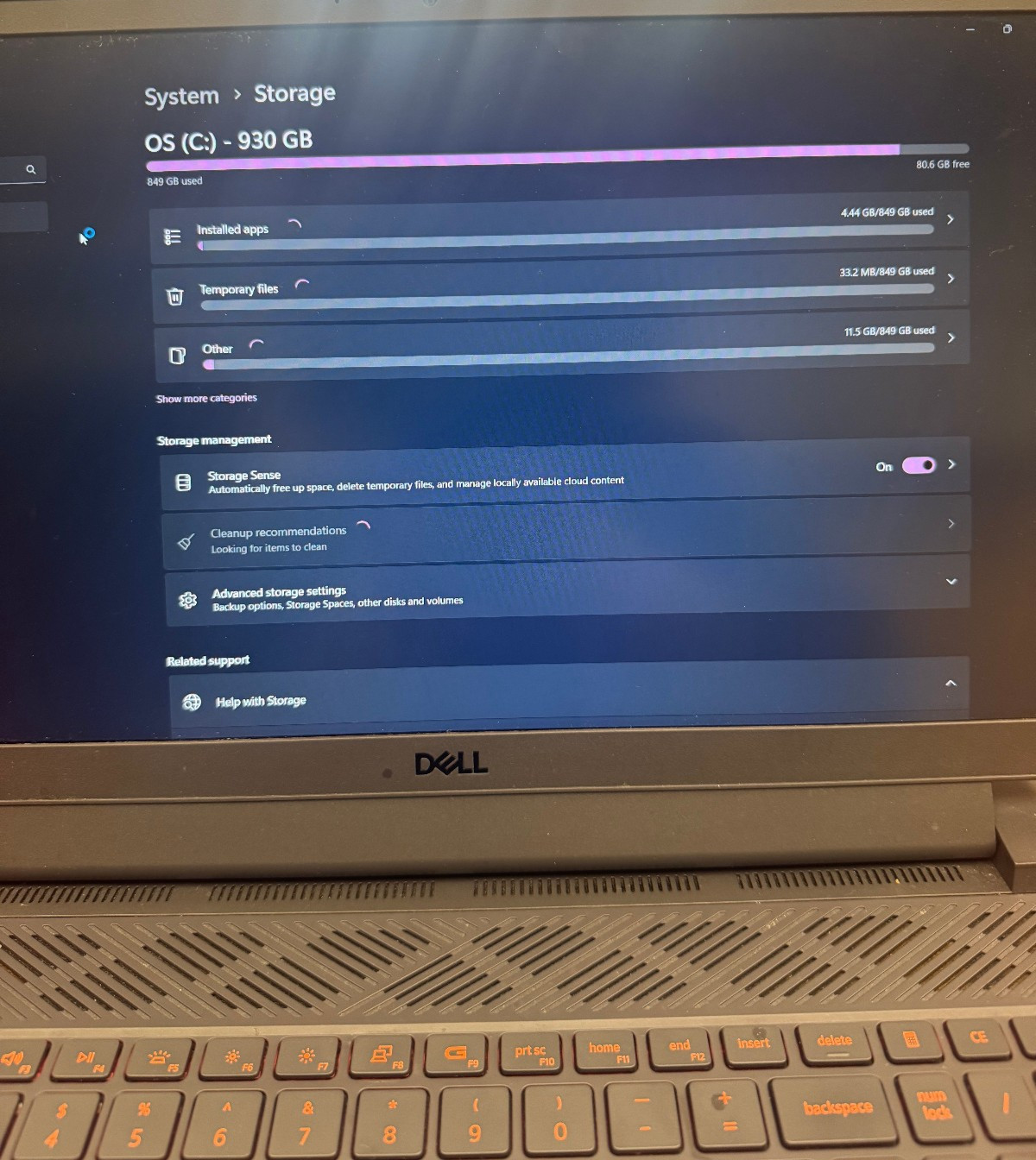 Dell G15 5510 15.6″ (1TB SSD, Intel Core i5-10200H, 2.40GHz, 32GB RAM) Gaming