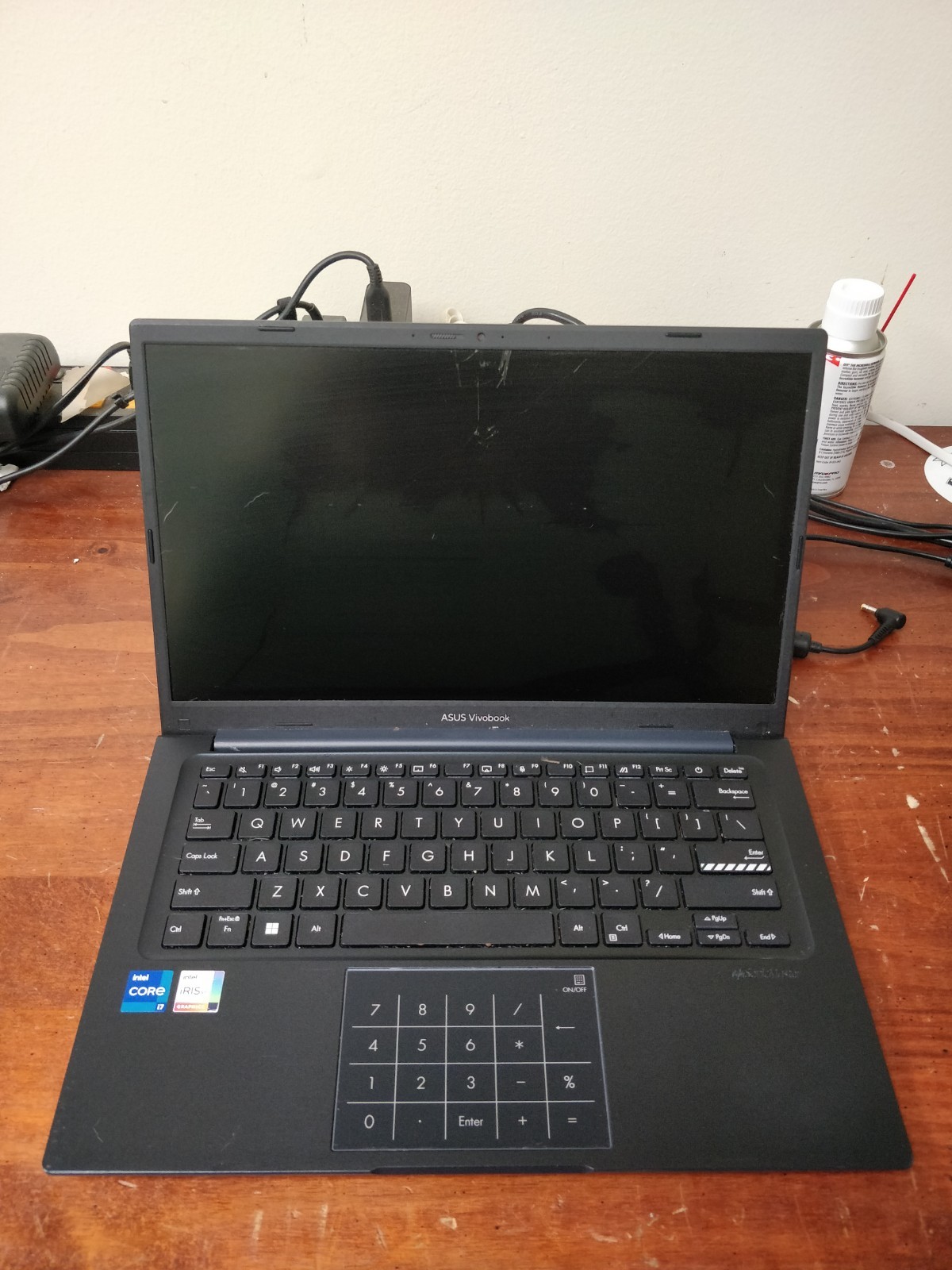 Asus Vivobook X1404V INTEL CORE I7-1215U@1.20GHz 8GB RAM NO DRIVE PARTS 9000