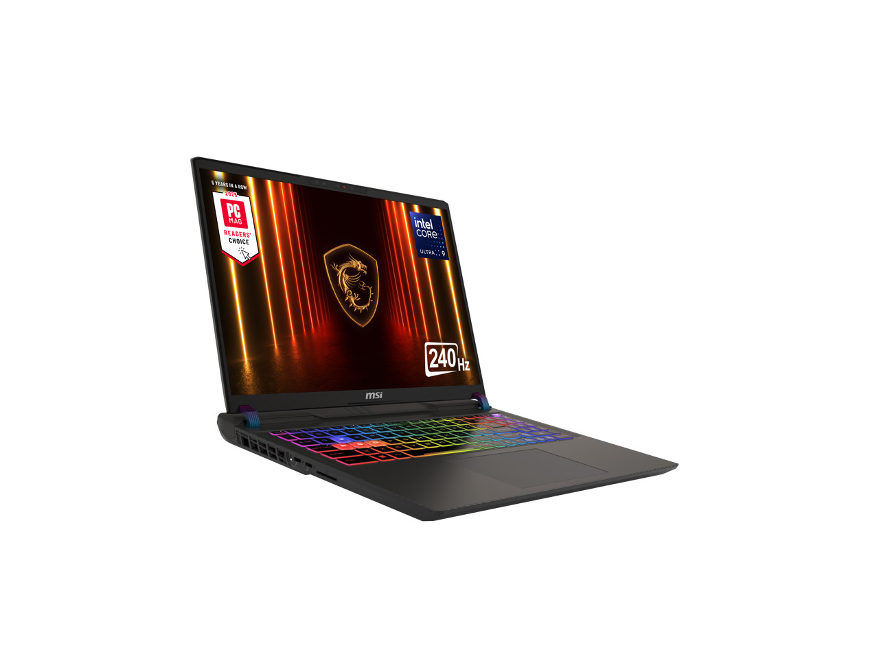 MSI Vector – LCD 16″ QHD+ GeForce RTX 5080 Laptop GPU – Intel Core Ultra 9 275HX