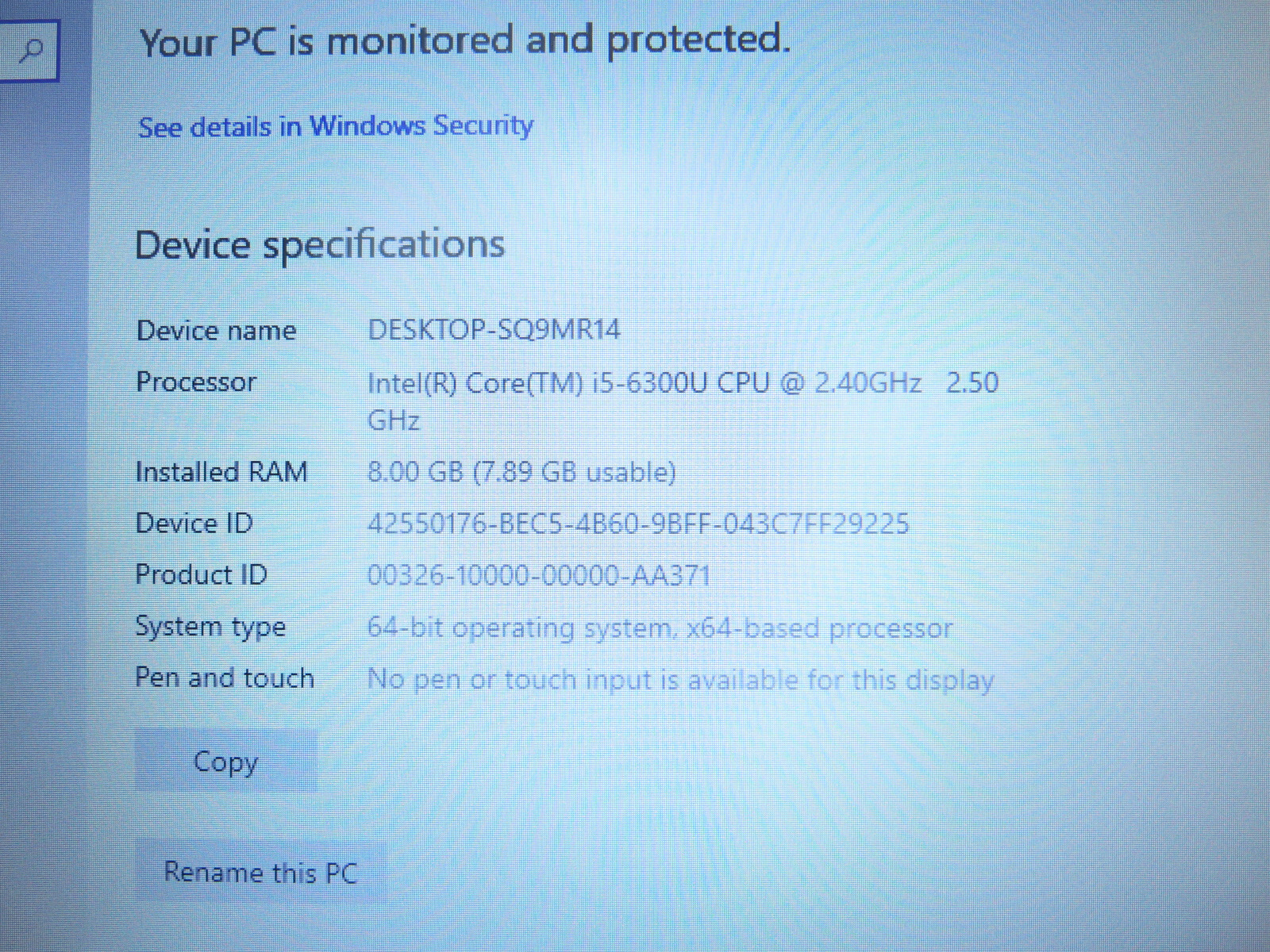 Dell Latitude E7470 14″ Laptop Core i5-6300U 2.4GHz, 8GB RAM, 256 SSD – Win 10