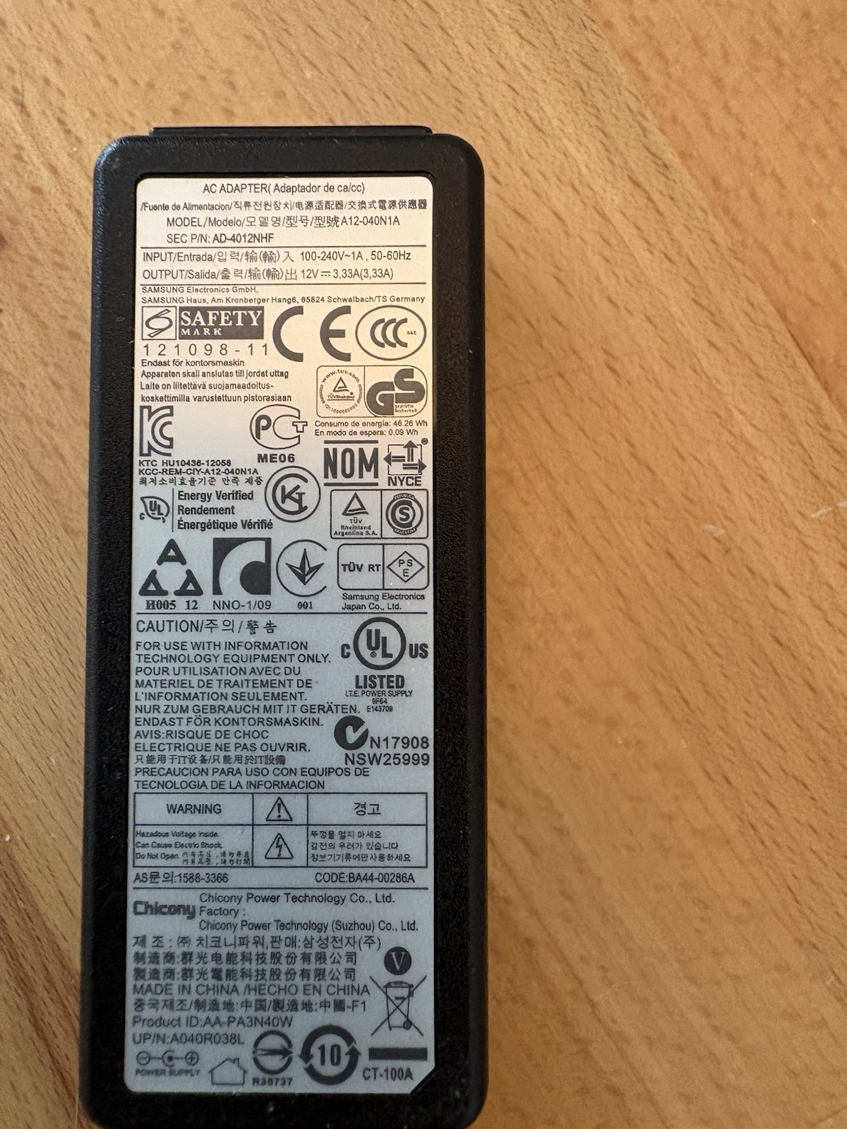 Google Chromebook XE303C12 Laptop And Charger