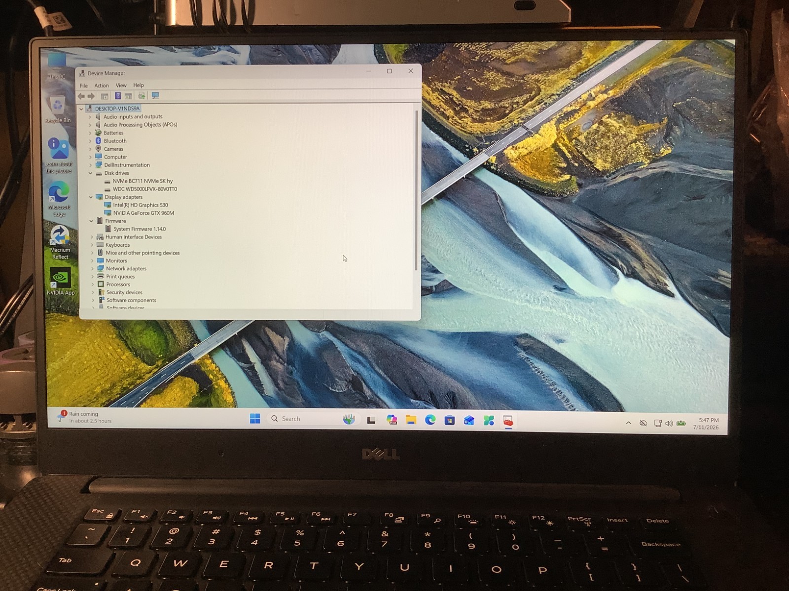 Dell XPS 9550, Gaming-GTX 960M, i5 6300HQ, 16 GB – 256 NVMe + 500 HDD Win 11 Pro