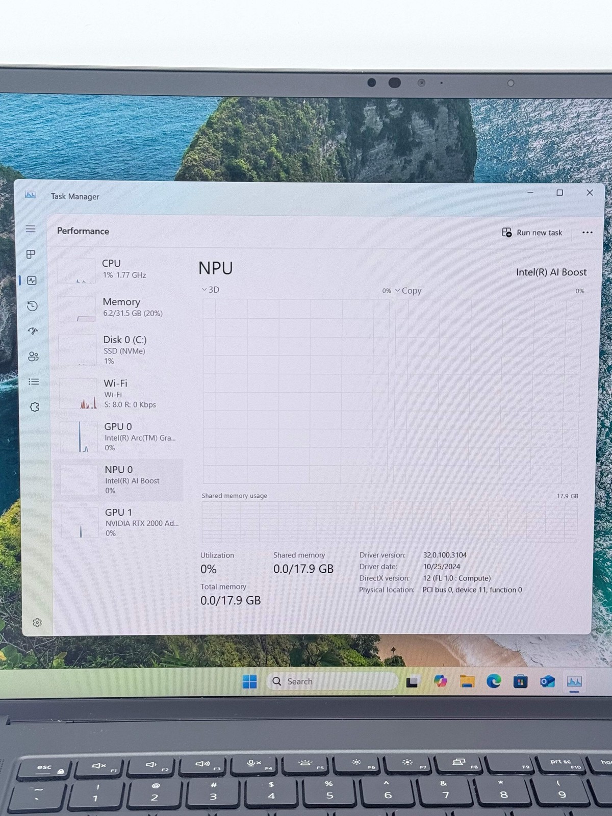 Dell Precision 5690 16″ Core Ultra 7 165H vPro 32GB RAM 1TB RTX 2000 Ada Gray