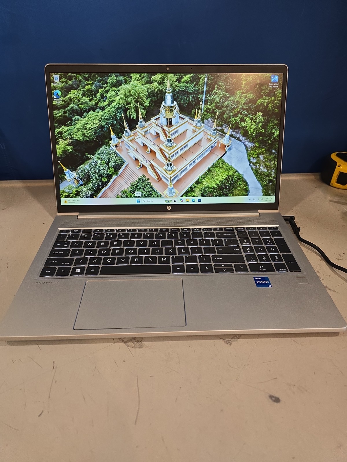 (NO BATTERY) HP ProBook 450 G8 i7-1165G7 @ 2.8 GHz 16GB RAM 256GB SSD Win11Pro