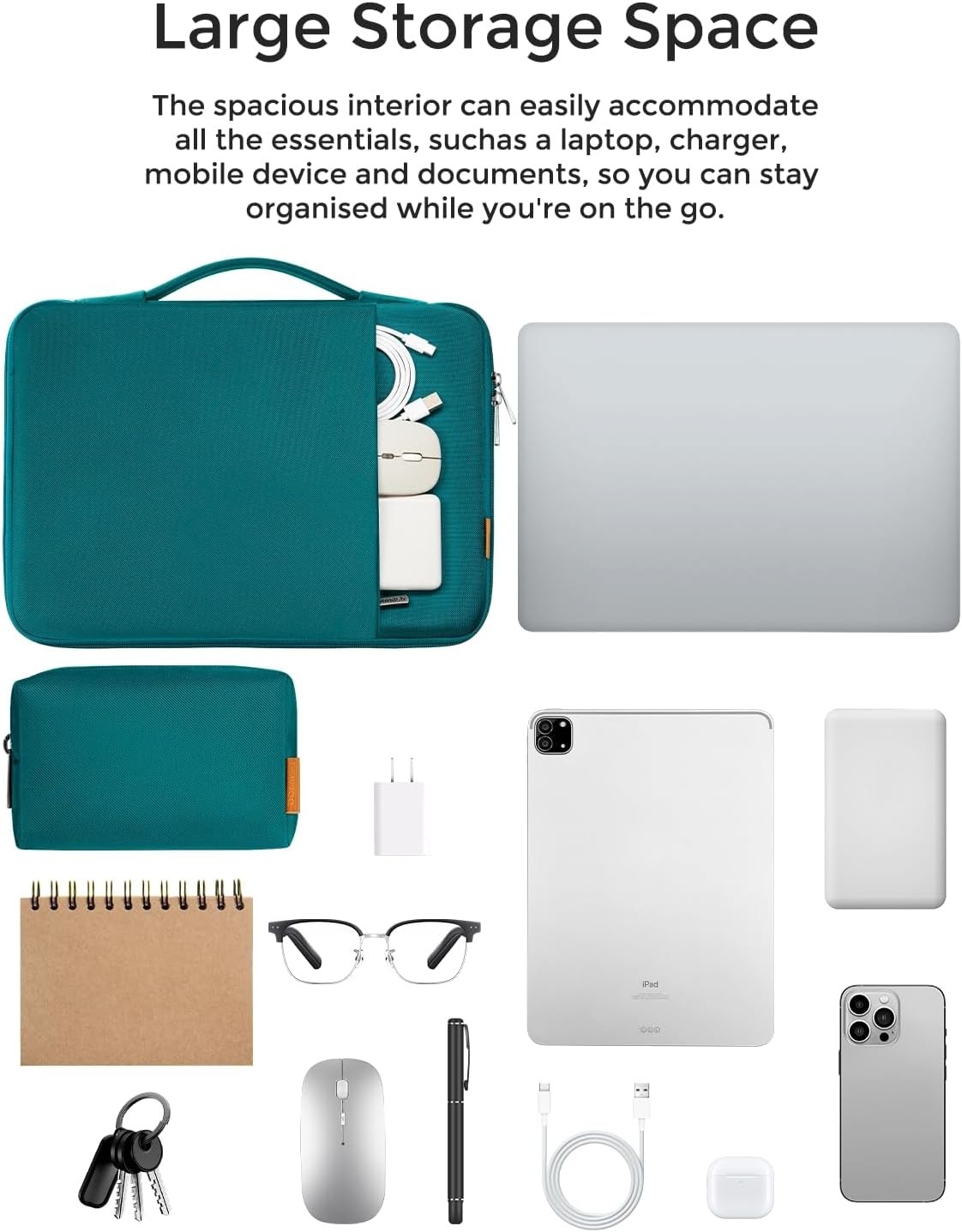 Laptop Case Laptop Sleeve Cover for 15 inch MacBook Air M4/A3241 2025, M3/A3114,